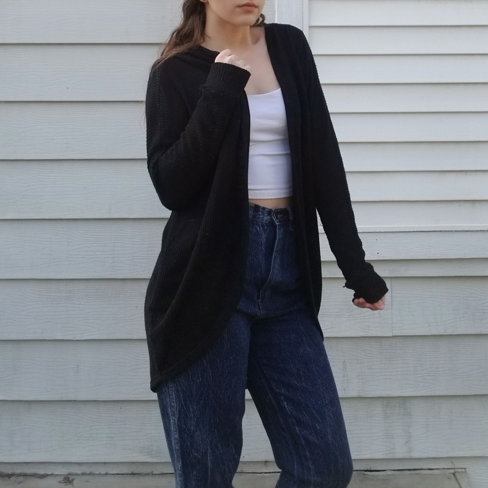 🍁3 for 20$🍁Simple black cardigan